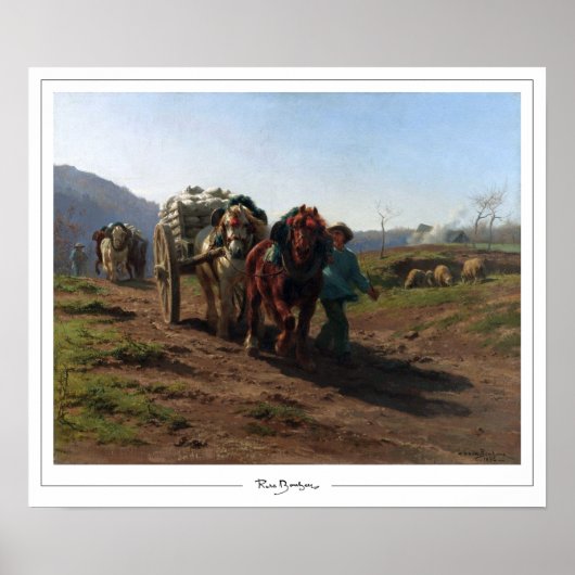 Affiche d'art Rosa Bonheur Zedign #103 (Devant)