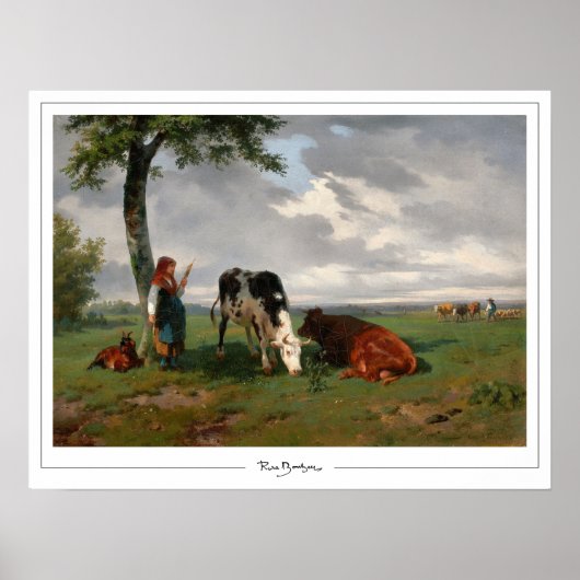 Affiche d'art Rosa Bonheur Zedign #166 (Devant)