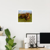Affiche d'art Rosa Bonheur Zedign #17 (Bureau à domicile)