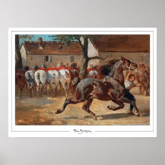 Affiche d'art Rosa Bonheur Zedign #20 (Devant)