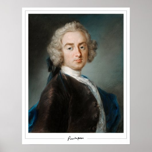 Affiche d'art Rosalba Carriera Zedign #16 (Devant)