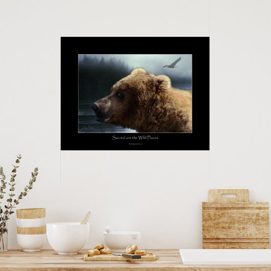 Affiche d'art sauvage (Cuisine)