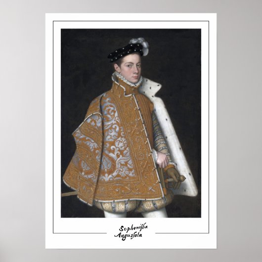 Affiche d'art Sofonisba Anguissola Zedign #6 (Devant)