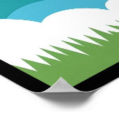 Affiche d'art spatial fantaisiste pour la chambre (Coin)