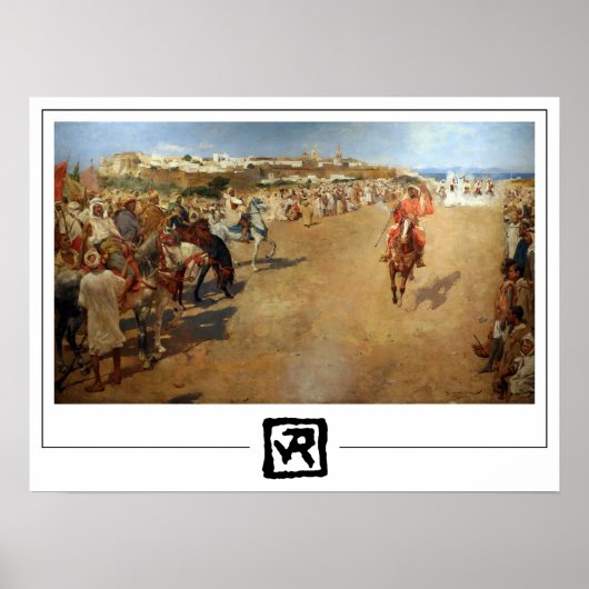 Affiche d'art Théo van Rysselberghe Zedign #241 (Devant)