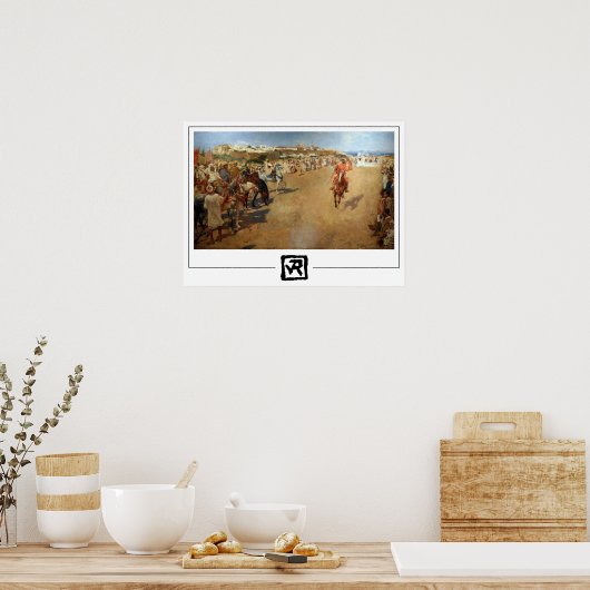 Affiche d'art Théo van Rysselberghe Zedign #241 (Cuisine)