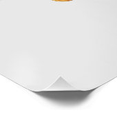 Affiche d'art urbain Skater Fox (Coin)