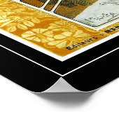 Affiche d'art vintage Alphonse Mucha (Coin)