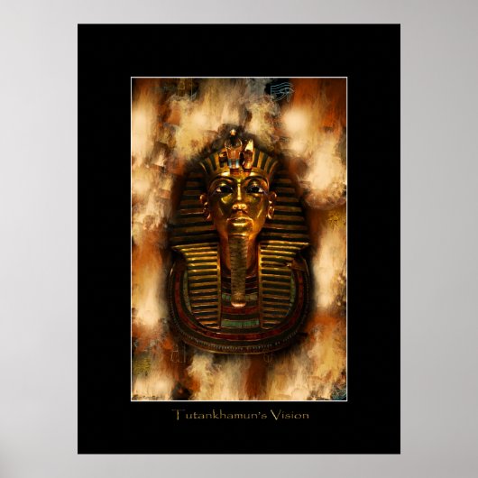 Affiche D'Art VISION DE TUTANKHAMUN (Devant)
