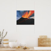 Affiche d'art Volcano (Cuisine)