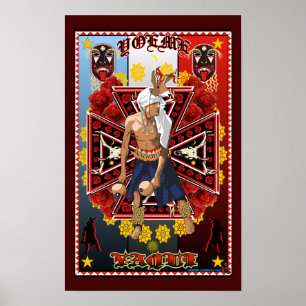 Affiche d'art Yaeme Yaqui Deer Dancer
