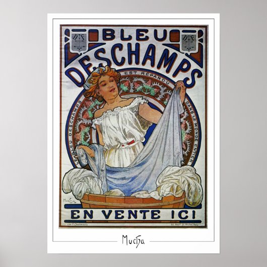 Affiche d'art Zedign d'Alphonse Mucha #11 (Devant)