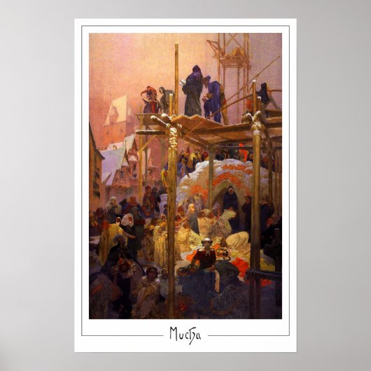 Affiche d'art Zedign d'Alphonse Mucha #187 (Devant)