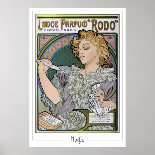 Affiche d'art Zedign d'Alphonse Mucha #2 (Devant)