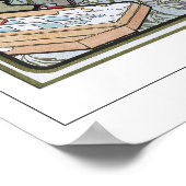 Affiche d'art Zedign d'Alphonse Mucha #2 (Coin)