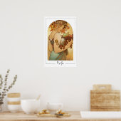 Affiche d'art Zedign d'Alphonse Mucha #220 (Cuisine)
