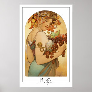 Affiche d'art Zedign d'Alphonse Mucha #220