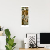Affiche d'art Zedign d'Alphonse Mucha #260 (Bureau à domicile)