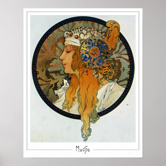 Affiche d'art Zedign d'Alphonse Mucha #281 (Devant)