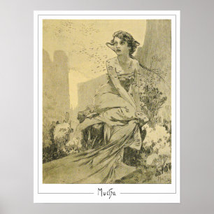 Affiche d'art Zedign d'Alphonse Mucha #290