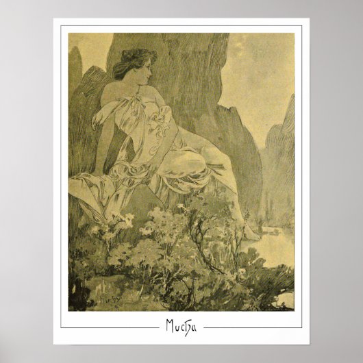 Affiche d'art Zedign d'Alphonse Mucha #335 (Devant)