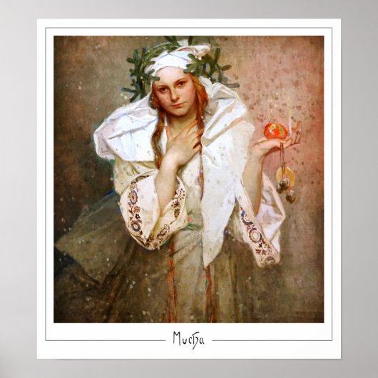 Affiche d'art Zedign d'Alphonse Mucha #381 (Devant)
