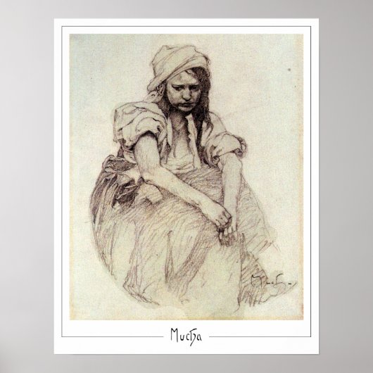 Affiche d'art Zedign d'Alphonse Mucha #384 (Devant)