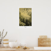 Affiche d'art Zedign d'Alphonse Mucha #404 (Cuisine)