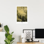 Affiche d'art Zedign d'Alphonse Mucha #404 (Bureau à domicile)