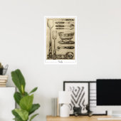 Affiche d'art Zedign d'Alphonse Mucha #55 (Bureau à domicile)