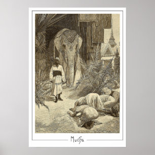 Affiche d'art Zedign d'Alphonse Mucha #75
