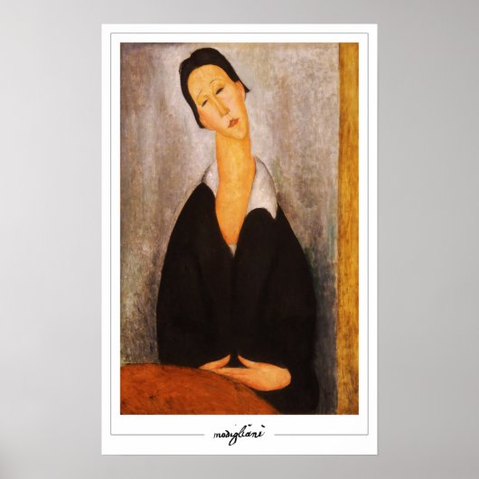 Affiche d'art Zedign d'Amedeo Modigliani #200 (Devant)