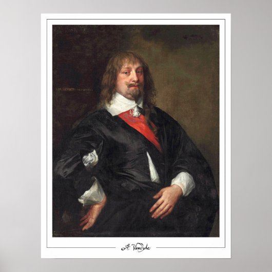 Affiche d'art Zedign d'Anthony van Dyck #581 (Devant)