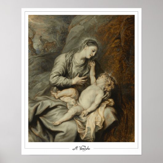 Affiche d'art Zedign d'Anthony van Dyck #849 (Devant)