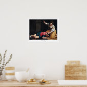 Affiche d'art Zedign d'Artemisia Gentileschi #14 (Cuisine)