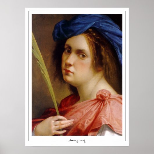 Affiche d'art Zedign d'Artemisia Gentileschi #64 (Devant)