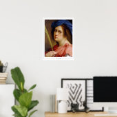 Affiche d'art Zedign d'Artemisia Gentileschi #64 (Bureau à domicile)