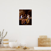 Affiche d'art Zedign d'Artemisia Gentileschi #79 (Cuisine)