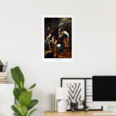 Affiche d'art Zedign d'Artemisia Gentileschi #83 (Bureau à domicile)