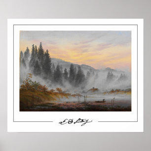 Affiche d'art Zedign de Caspar David Friedrich #16