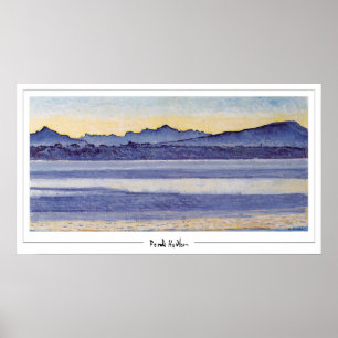 Affiche d'art Zedign de Ferdinand Hodler #166