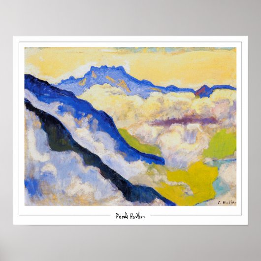 Affiche d'art Zedign de Ferdinand Hodler #168 (Devant)