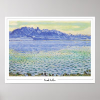 Affiche d'art Zedign de Ferdinand Hodler #268