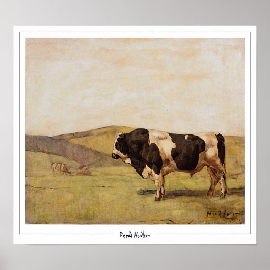 Affiche d'art Zedign de Ferdinand Hodler #90 (Devant)