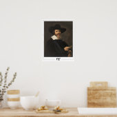 Affiche d'art Zedign de Frans Hals #250 (Cuisine)