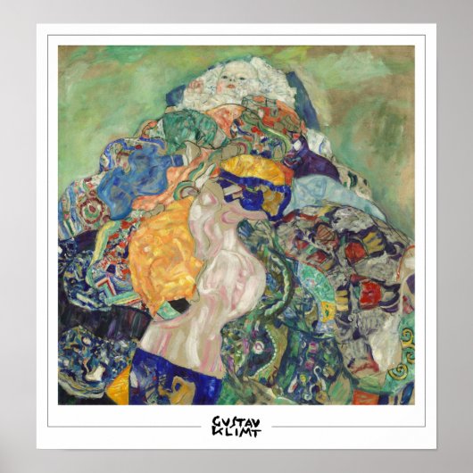 Affiche d'art Zedign de Gustav Klimt #2 (Devant)