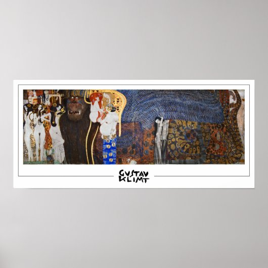 Affiche d'art Zedign de Gustav Klimt #361 (Devant)
