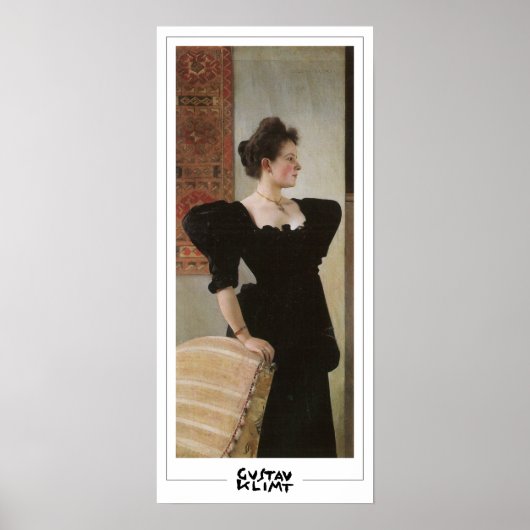 Affiche d'art Zedign de Gustav Klimt #372 (Devant)