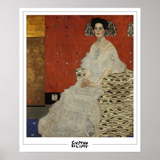 Affiche d'art Zedign de Gustav Klimt #58 (Devant)