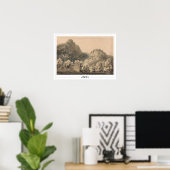 Affiche d'art Zedign de JMW Turner #449 (Bureau à domicile)